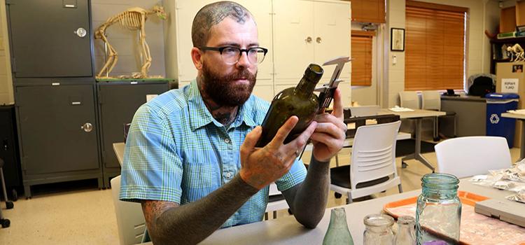 USA Graduate Dusty Norris Publishes in Journal of Archaeological Science